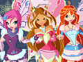 Mäng Winx Happy Year Rotate Puzzle