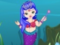 Mäng Cute Baby Mermaid: Dress Up
