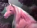 Mäng Tired pink horse slide puzzle