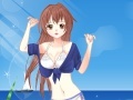 Mäng Anime summer girl dress up game