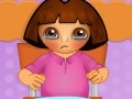 Mäng Dora got flu
