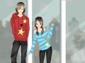 Mäng Anime Couple Dress Up Game