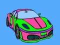 Mäng Modern car coloring