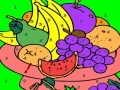 Mäng Fruit On A Plate: Coloring