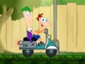 Mäng Phineas and Ferb: crazy motorcycle