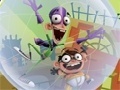 Mäng Fanboy and Chum Chum-running in a bubble