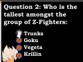 Mäng Dragonball Z: Trivia