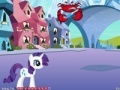 Mäng Pony Rarity against the invasion of crabs