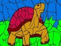 Mäng Turtle and ball coloring