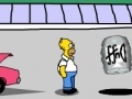 Mäng The Simpsons In Homers Beer Run
