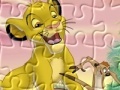 Mäng The Lion King - funny puzzle