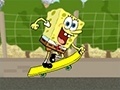 Mäng Spongebob Beach Skateboading