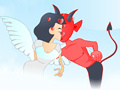 Mäng Devil and Angel Kissing