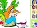 Mäng Princess Ariel Coloring