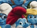 Mäng The Smurfs 3D: Round Puzzle