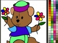 Mäng Coloring bear cub