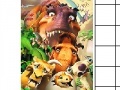 Mäng Ice Age 3. Dawn of the Dinosaurs puzzle