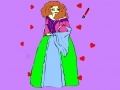 Mäng Princess at the heart coloring