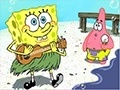 Mäng SpongeBob at Beach Jigsaw