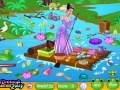 Mäng Princess Tiana Pond Cleaning