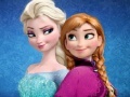 Mäng Puzzle Anna Elsa Frozen