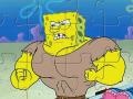 Mäng Muscle Spongebob jigsaw 