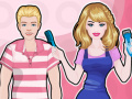 Mäng Barbie hairdresser with ken