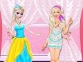 Mäng Elsa vs Barbie: Fashion Show