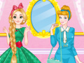 Mäng Rapunzel Vs Cinderella Fashion battle