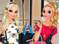 Mäng Elsa and Anna Go Shopping