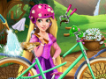 Mäng Girls fix it Rapunzel's bicycle