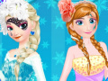 Mäng Elsa vs Anna Make Up Contest