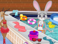 Mäng Zootopia Pool Party Cleaning