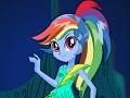 Mäng My Little Pony: Equestria Girls - Legend of Everfree Rainbow Dash Dress Up