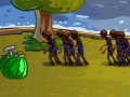 Mäng Fruit Zombie Defense 3 