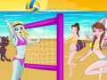 Mäng Princess Vs Monster High Beach Voleyball