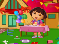 Mäng Dora Birthday Bash Cleaning