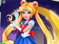 Mäng Rapunzel Sailor Moon Cosplay 