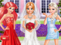Mäng Frozen And Ariel Wedding