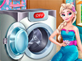 Mäng Elsa Wash Clothes