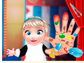 Mäng Baby Elsa Hand Doctor