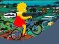 Mäng Lisa Simpson Bicycle