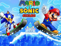 Mäng Mario vs Sonic Skiing