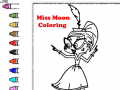 Mäng Miss Moon Coloring  