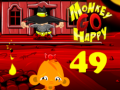 Mäng Monkey Go Happy Stage 49
