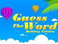 Mäng Guess the Word Holiday Edition