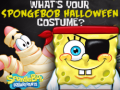 Mäng What's your spongebob halloween costume?