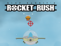 Mäng Blue Rabbit's Rocket Rush