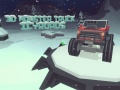 Mäng 3D Monster Truck: Icy Roads