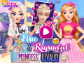 Mäng Elsa and Rapunzel Princess Rivalry
